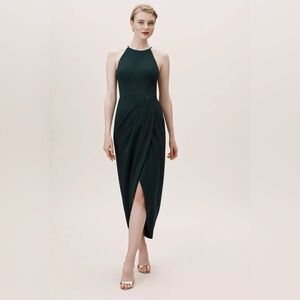 BHLDN Marceau Dress in Emerald Green